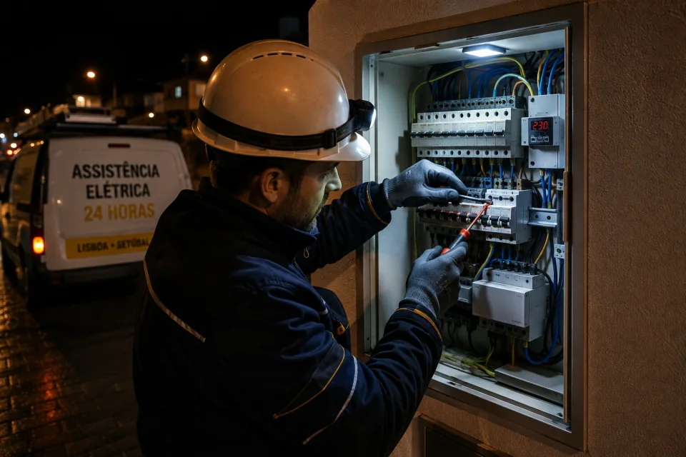 Assistência elétrica 24 horas