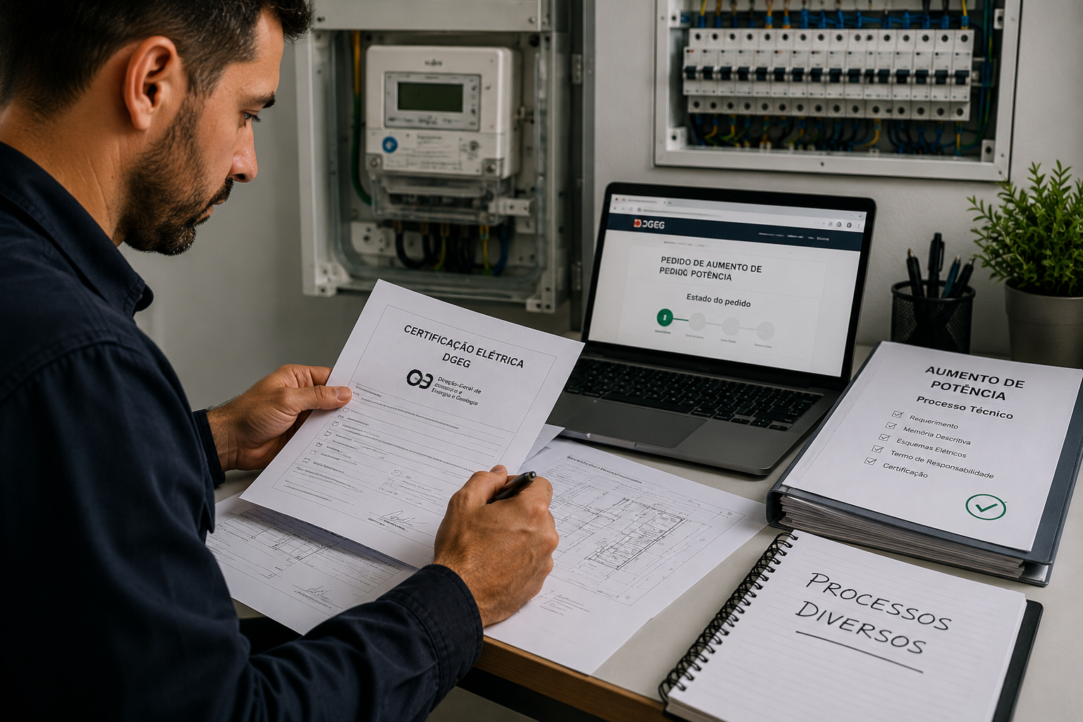 Aumentos de potência e certificações elétricas