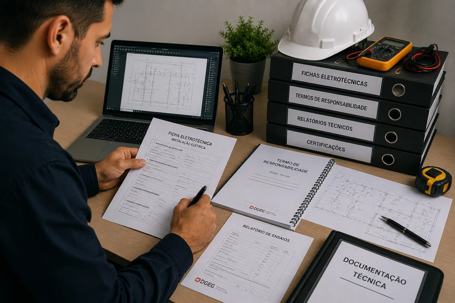 Documentação técnica elétrica
